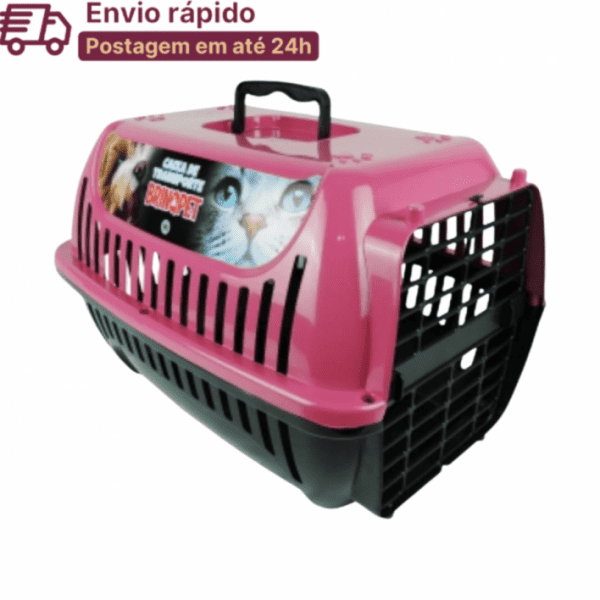 Kit Gato caixa de areia para gato Comedouro Ergonômico+ Caixa transporte N°2 - Image 3